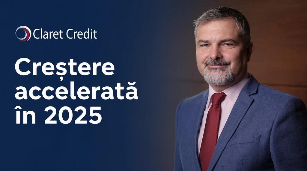 Claret Credit în 2025: creștere accelerată și soluții de finanțare adaptate antreprenorilor